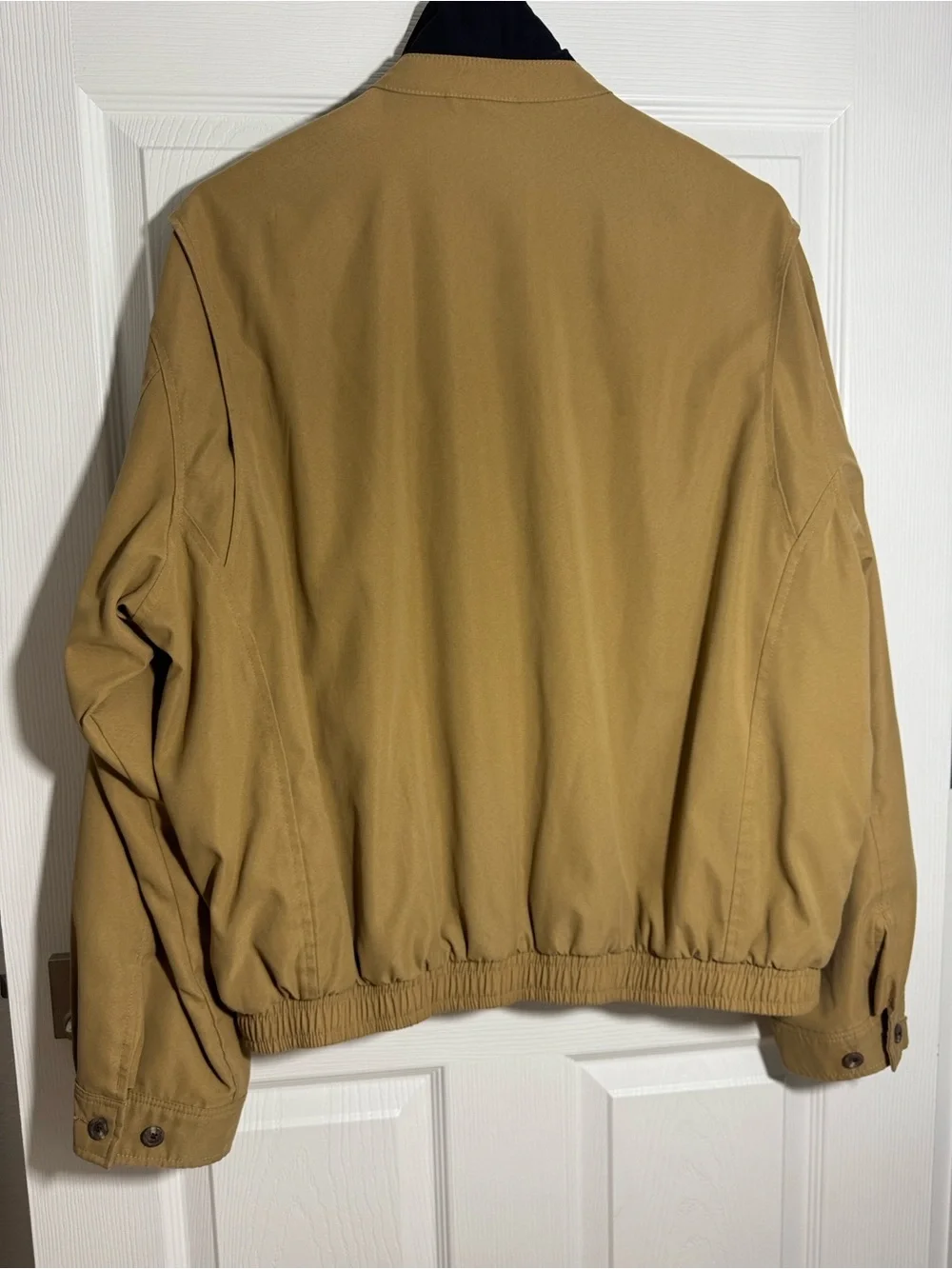 Polo by Ralph Lauren Men's Khaki Zip-Front Bomber Jacket